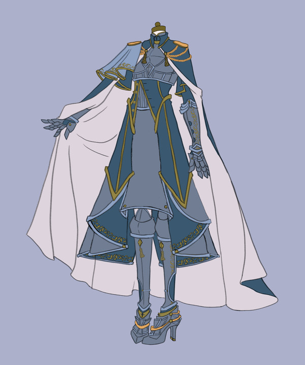 ファンタジー騎士団制服 甲冑