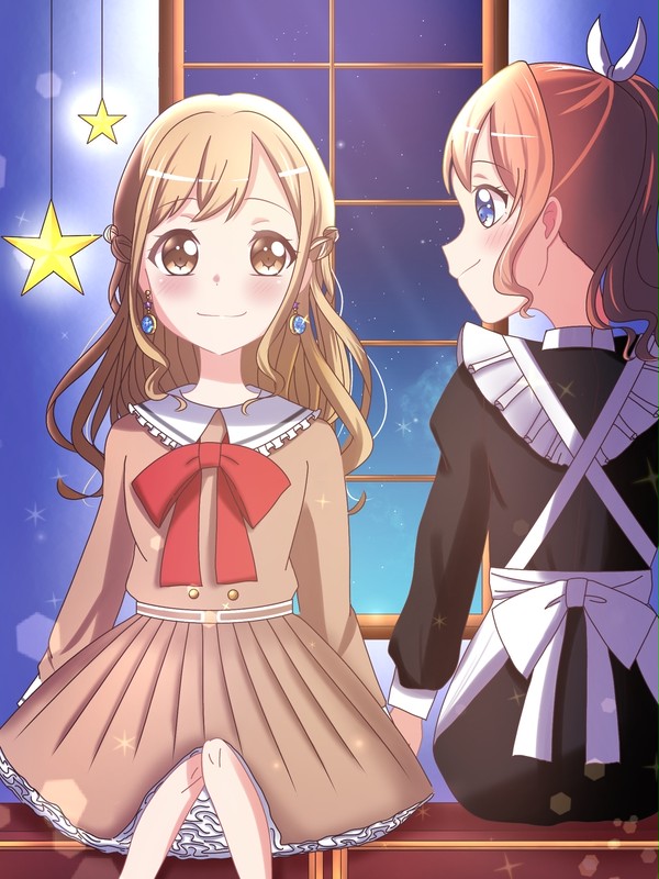 お嬢様ありさちゃんとメイドのさあやちゃん