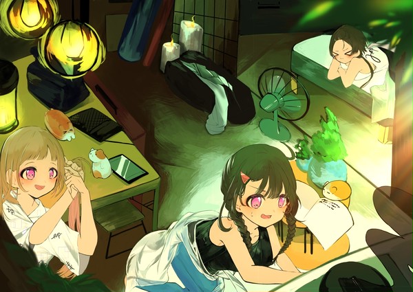 旅の支度中