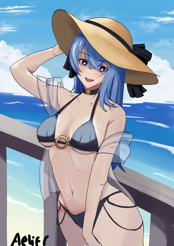 suisei in bikini