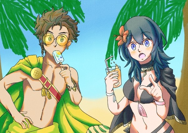 クロレス水着らくがき