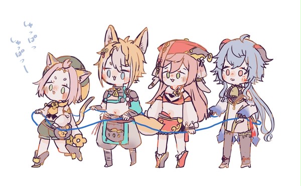 原神　けものフレンズ