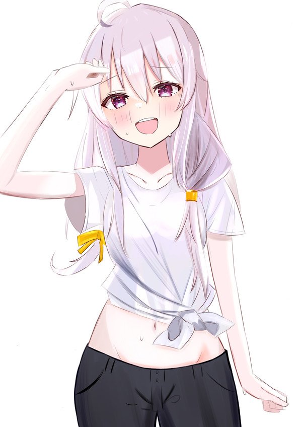 イレイナさんに畑仕事させる