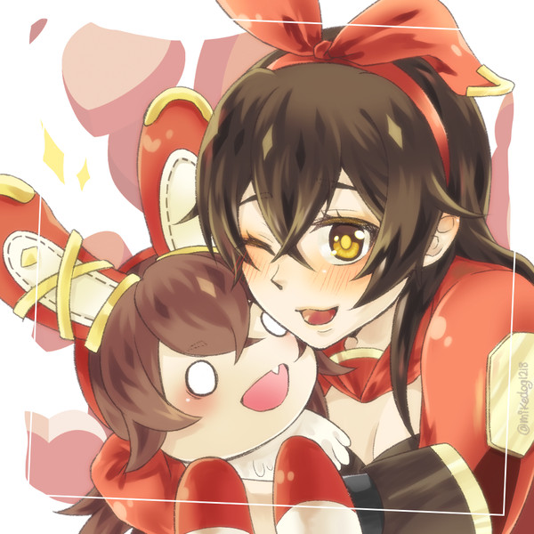 アンバー誕生日祝いイラスト🎉