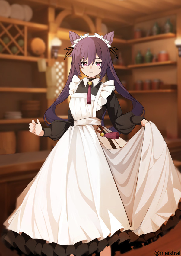 Keqing Maid