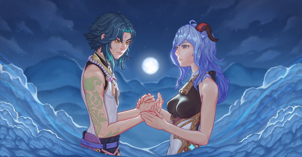Ganyu & Xiao
