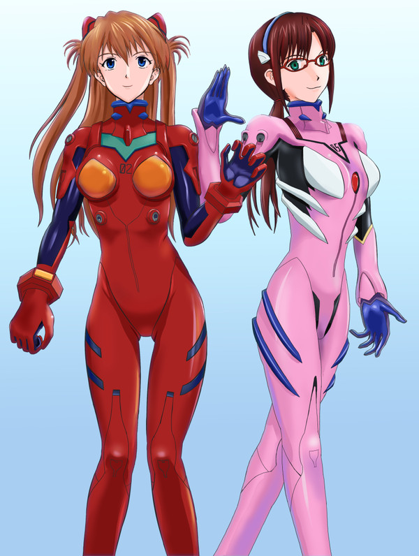 式波・アスカ・ラングレー&真希波・マリ・イラストリアス
