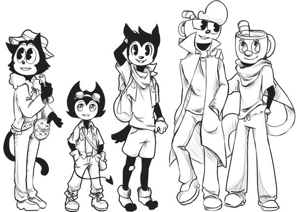Bendy and Boris