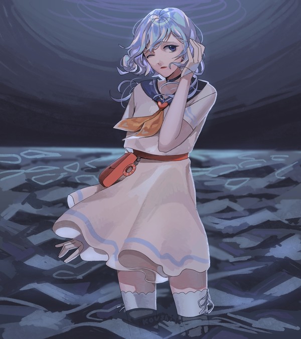 海の少女