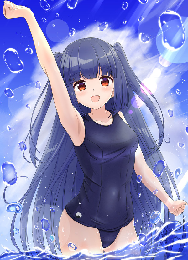 スク水とこよ