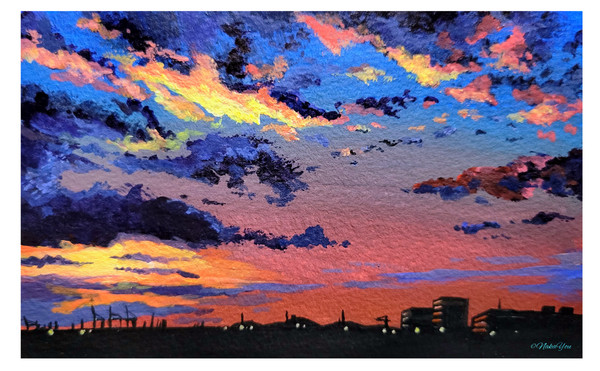 黄昏時