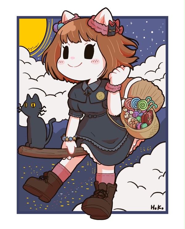 魔女っ子のわちゃん