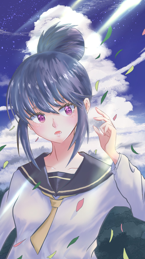 夏の空と志摩リン