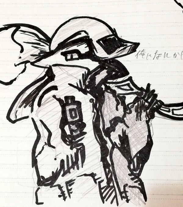 前作スプラ2初期から今作スプラ3までの絵柄の変化