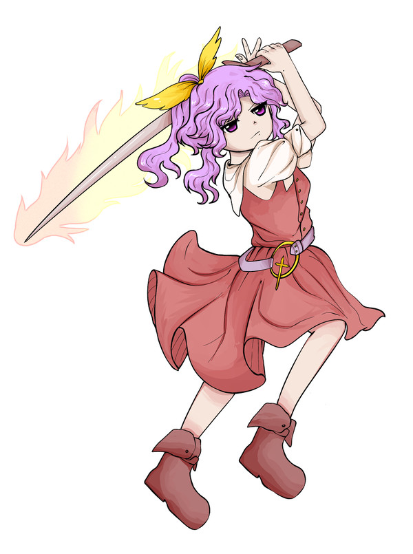 綿月 依姫 (ZUN絵風)