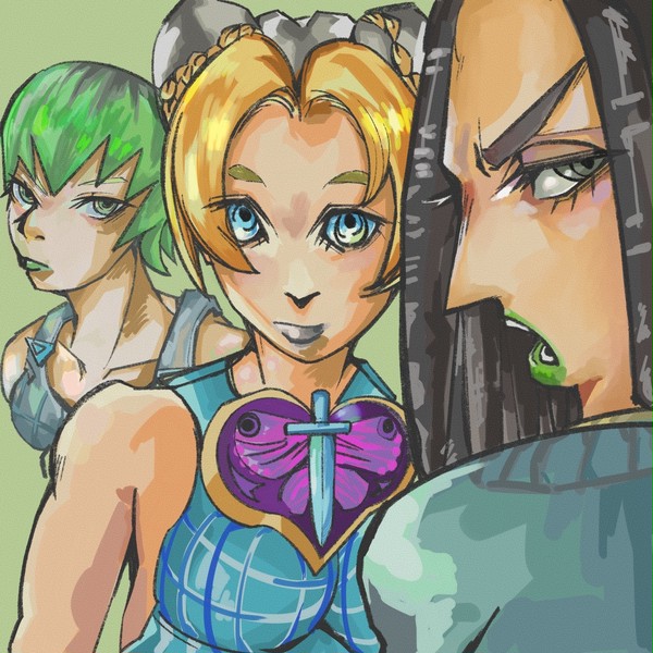 ジョジョ６部　ストーンオーシャン　トリオ