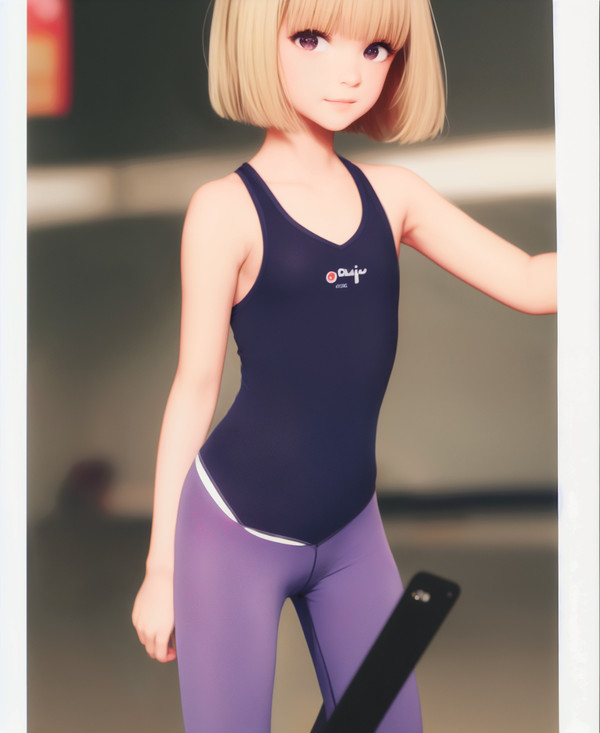 more girls in gym clothes