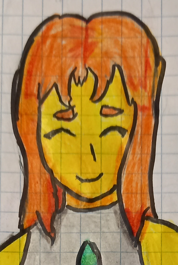 Starfire and her dress