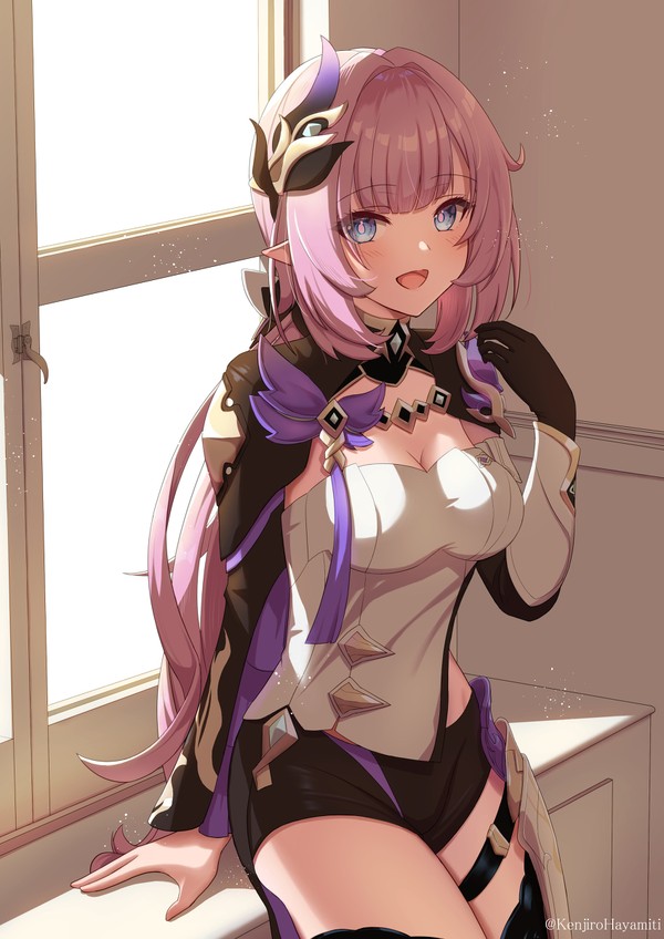 エリシア描いてみたその1