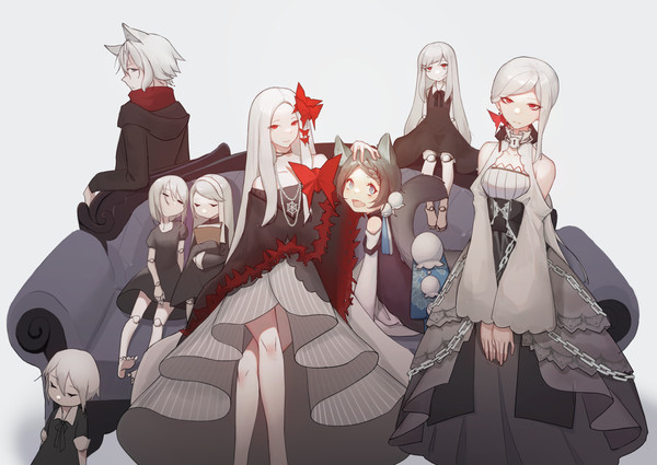 白夜馆全家福
