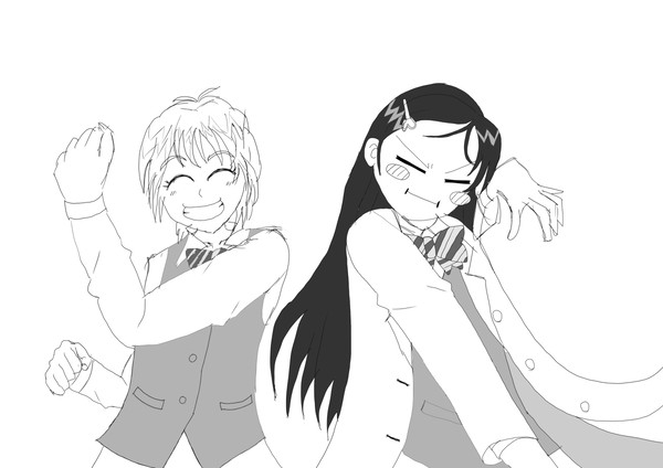 描き初め「なぎほの」