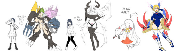 唐突に悪堕ちキャラを