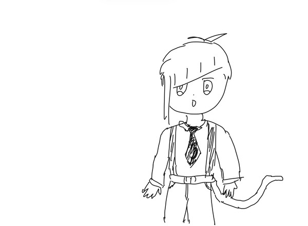 敦くん描いてみた