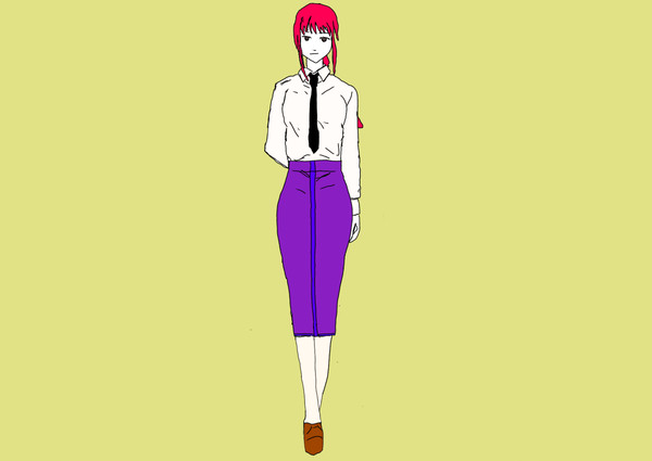 タイトスカートのマキマさん
