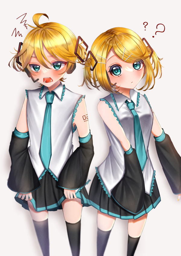 初音ミクな鏡音リン・レン