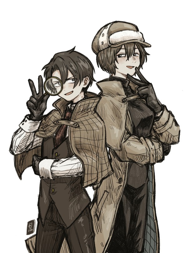 2人のホームズ🔍