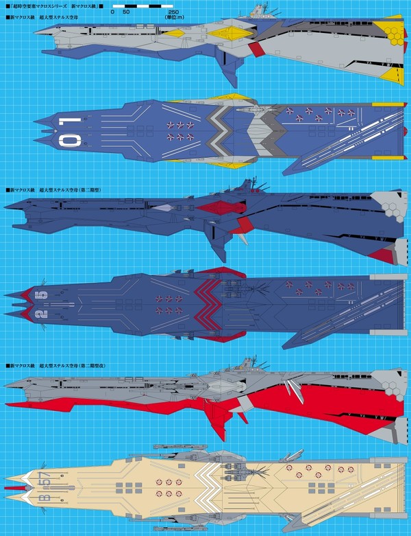 超時空要塞マクロスシリーズ・新マクロス級