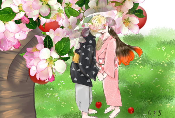 【ぜんねず】相互さんへの捧げものイラスト