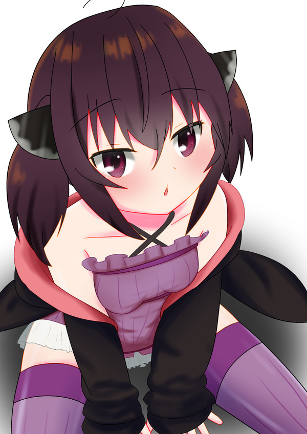 「・・・似合ってます？」