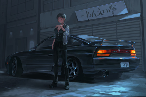 夜明けの街で彼女を待つ