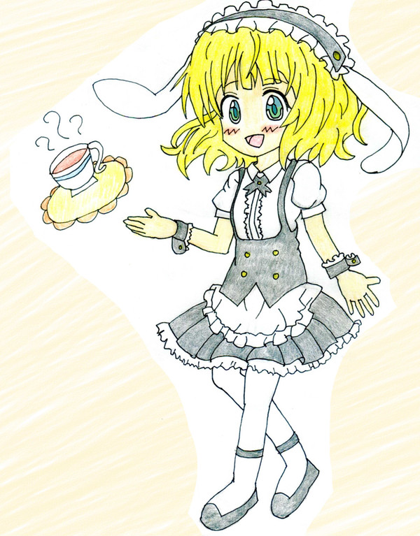 今日の練習201!/ご注文はうさぎですか?　シャロちゃん