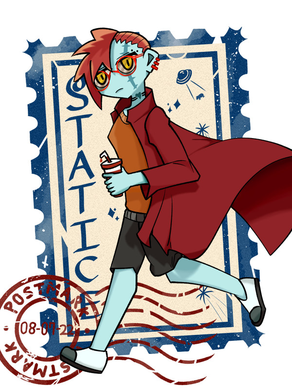 Zombie girl-Statice