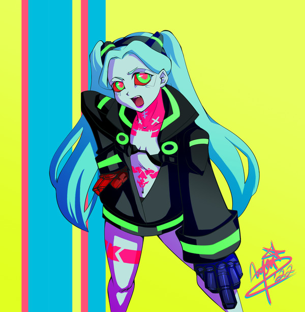 REBECCA CYBERPUNK EDGERUNNERS
