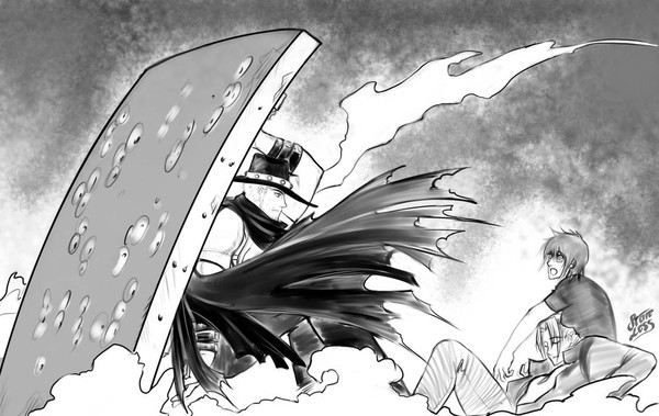Trigun Maximum Manga Redraw