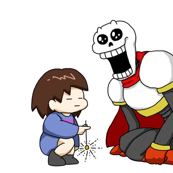 線香花火とパピルス