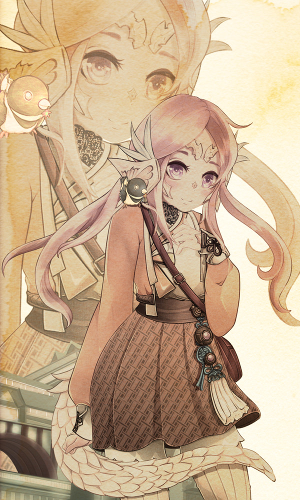 FFXIV Aura Raen commission