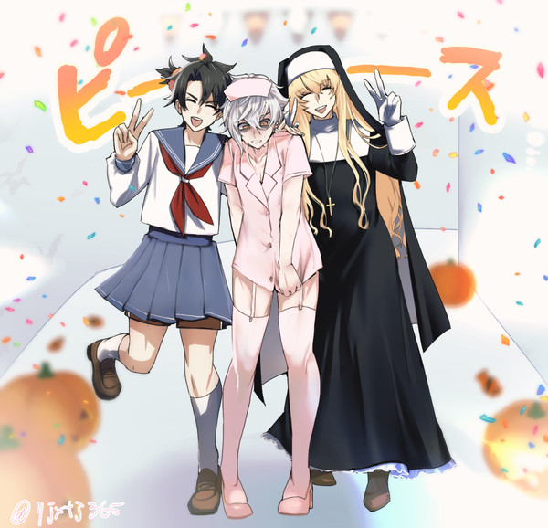 幻覚女装ハロウィン