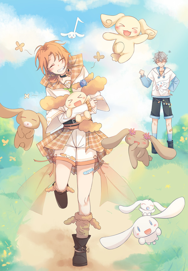 With Cinnamoroll