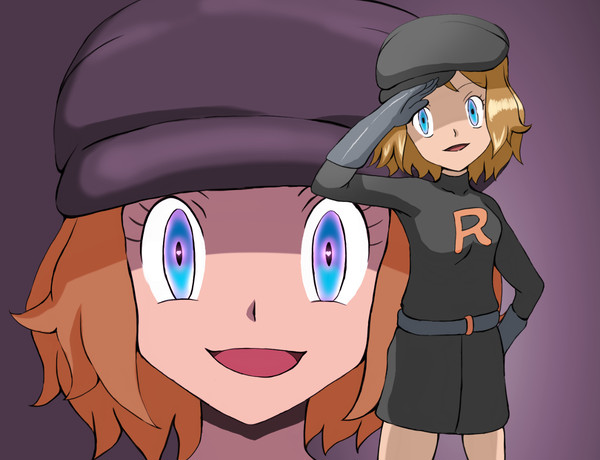 ロケット団に洗脳されてしまうセレナ