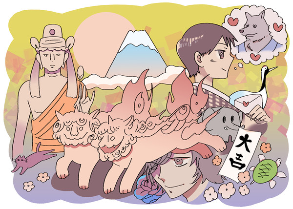 2018年の年賀絵
