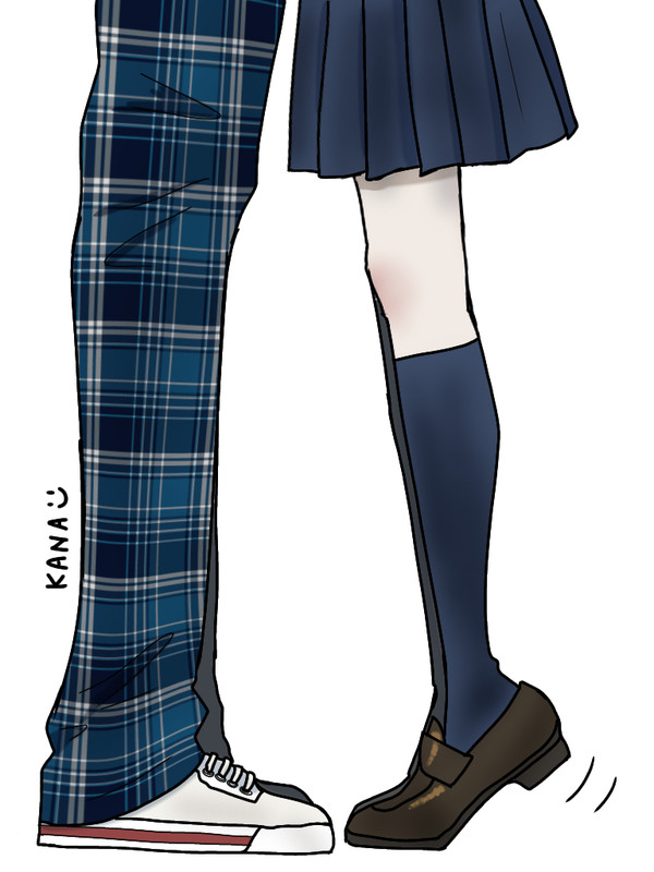 背伸び