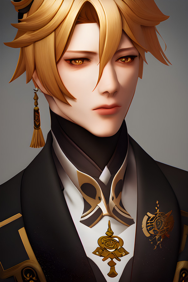 Aether X Zhongli X Xingqiu