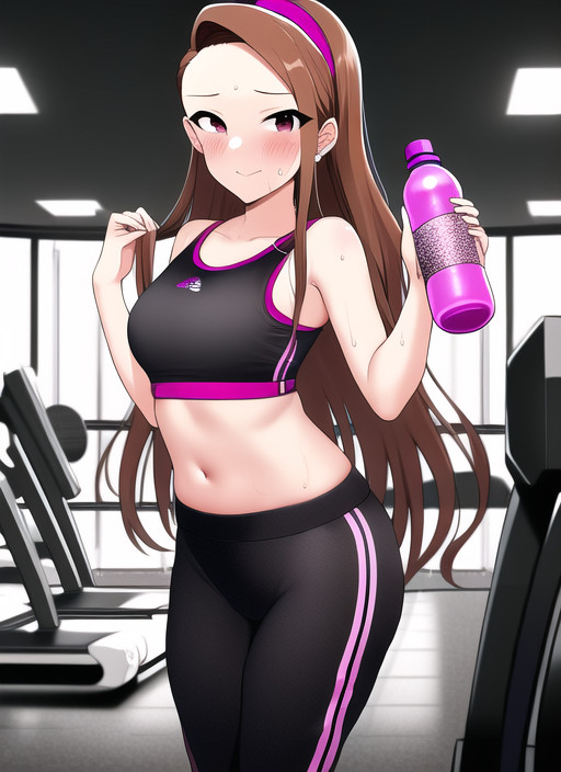 AI-M@S: ジムでの水瀬伊織