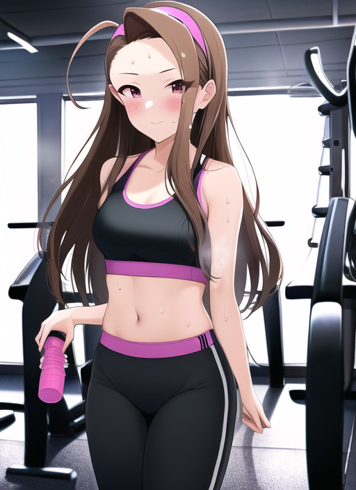 AI-M@S: ジムでの水瀬伊織2