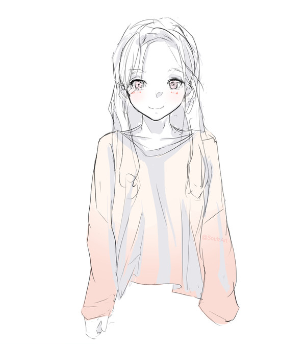 Jinsoul rough sketch