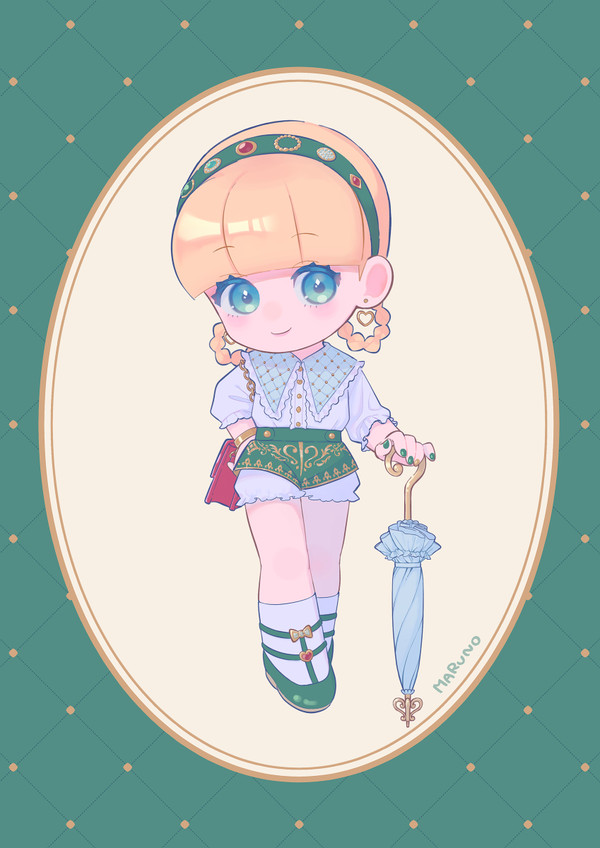 fashionable girl